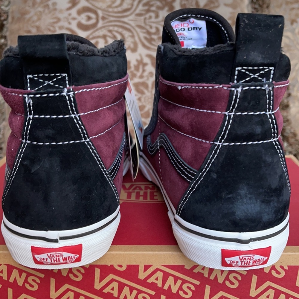 Vans Men’s Sk8-Hi Mte Port Royal/Black Boots Cold Weather Sneakers - Picture 14 of 16